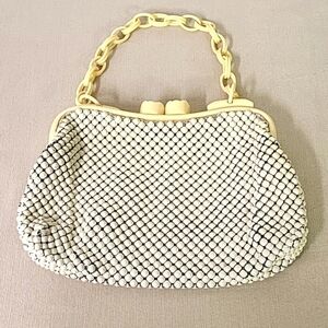 Whiting and Davis Alumesh With Bakelite Handle. 1930s/40s Rare Bag In …